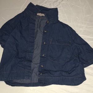 Collared Jean Shirt.